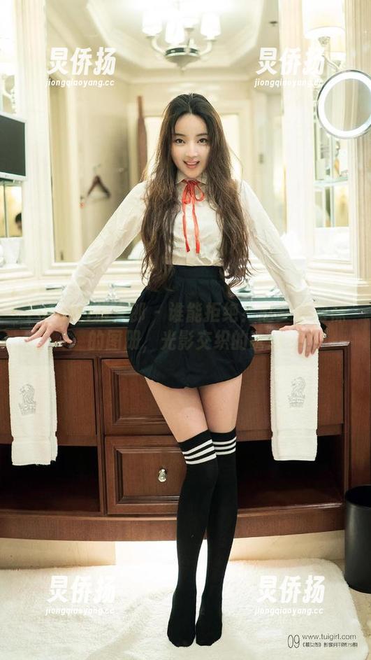 TuiGirl推女郎 - 谁能拒绝？赵梦洁网袜的图册，光影交织的诱惑