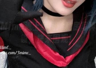 当弥美Mime遇上红裙：私房写真神奇解锁，快来围观！