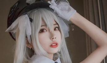 清颜真德秀黑暗护士cos，阴影里潜藏的魅惑！