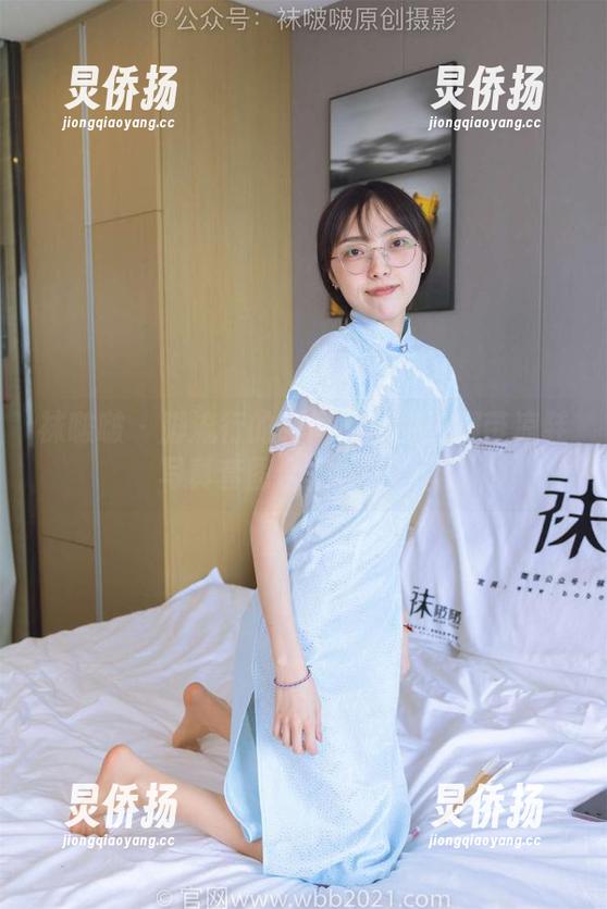 袜啵啵 - 脚流行的瞬间！小甜豆绑带凉鞋写真套图合集让人心醉
